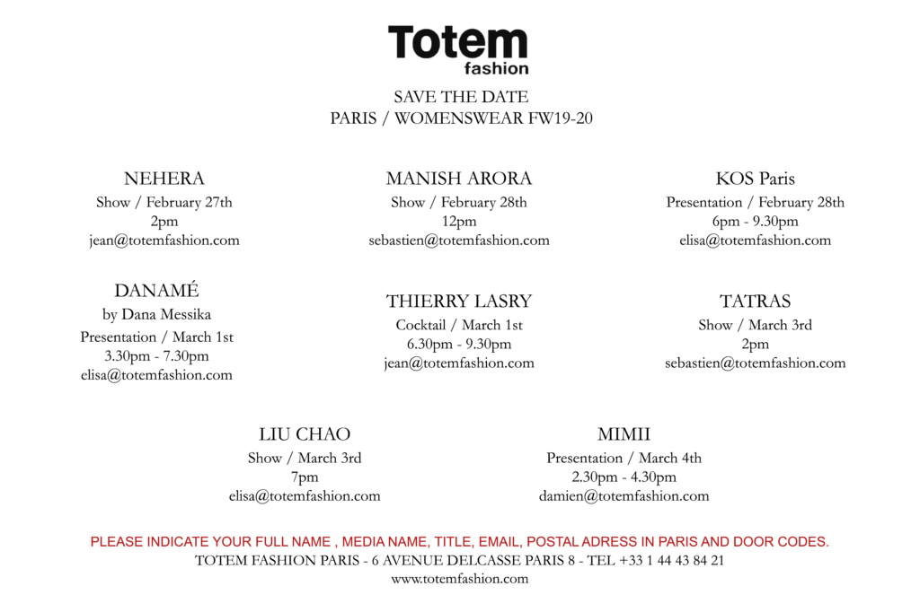 STD READY TO WEAR 19 20